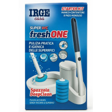 Універсальна щітка для безконтактної чистки унітазу IRGE FreshOne DeepCleanзі змінними насадками  8 шт